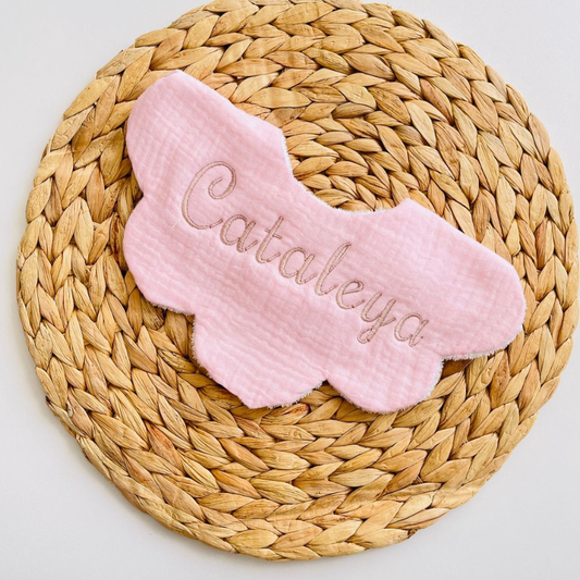 Babero Personalizado Individual – Bordado con nombre 031