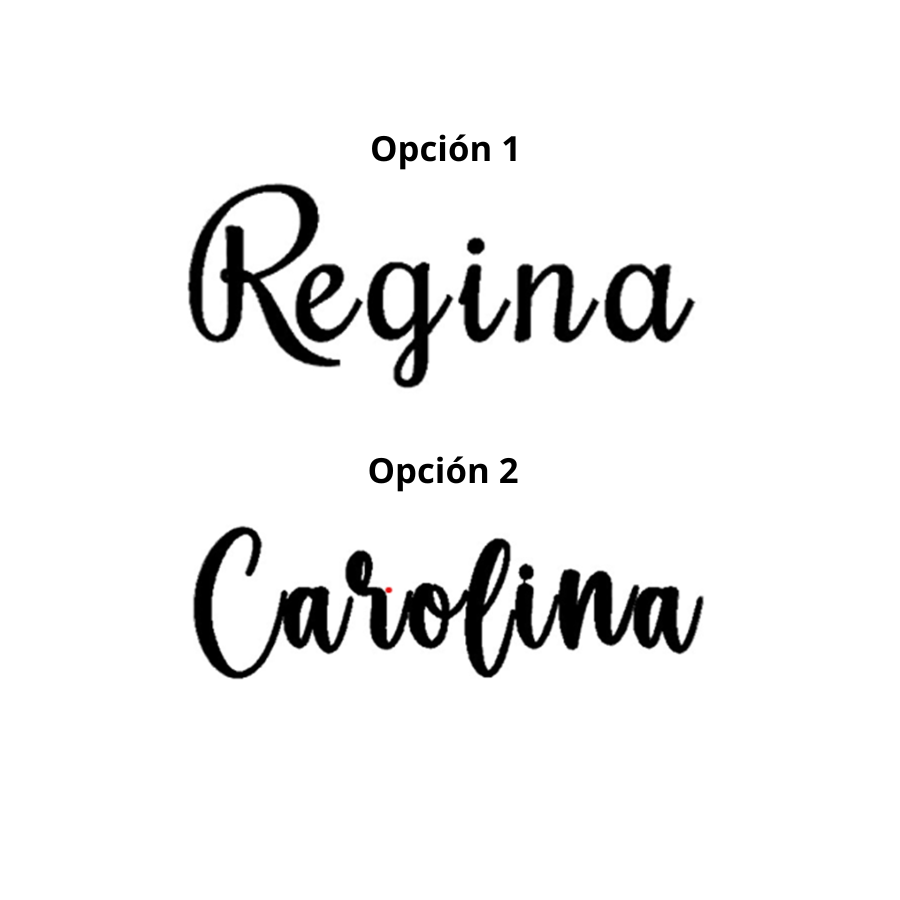 Set de 2 Baberos Personalizados de Algodón – Bordado con nombre 035