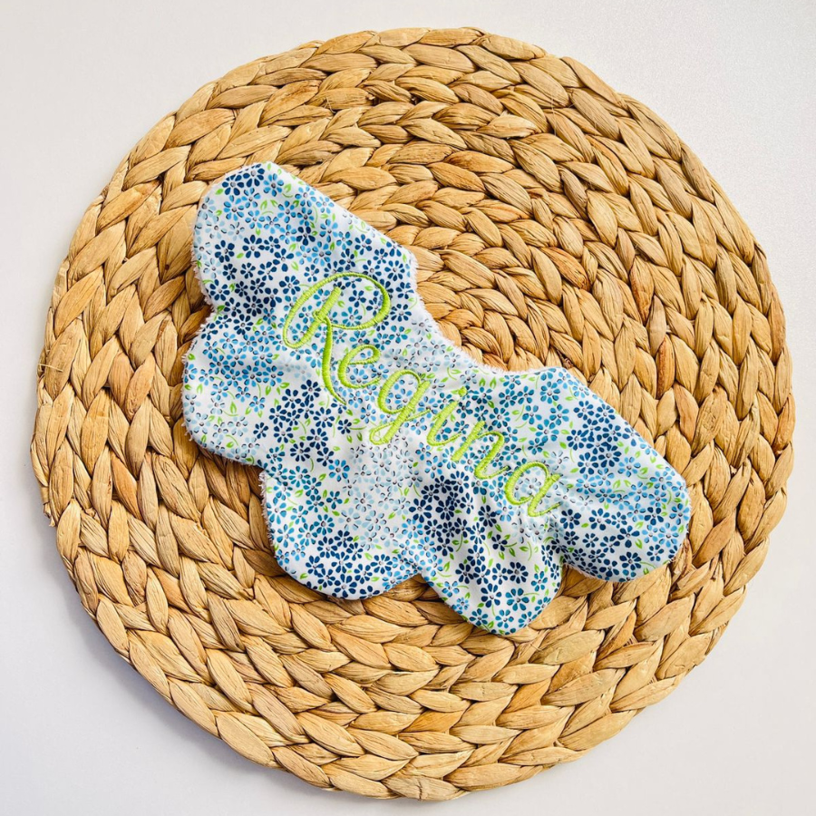 Babero Personalizado Individual – Bordado con nombre 017