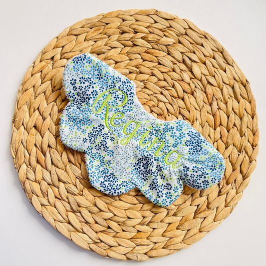 Babero Personalizado Individual – Bordado con nombre 017