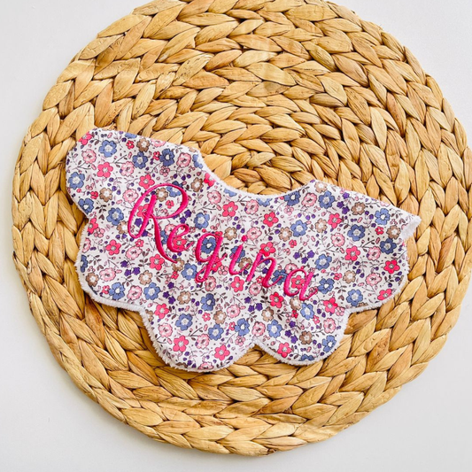 Babero Personalizado Individual – Bordado con nombre 027