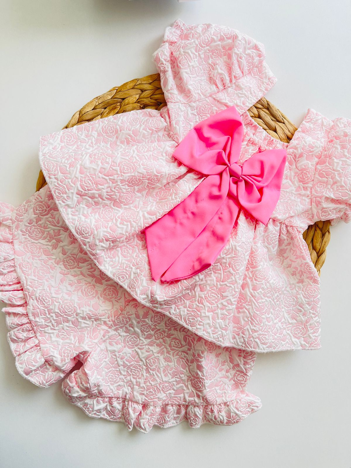 Conjunto Short + Blusa Moño